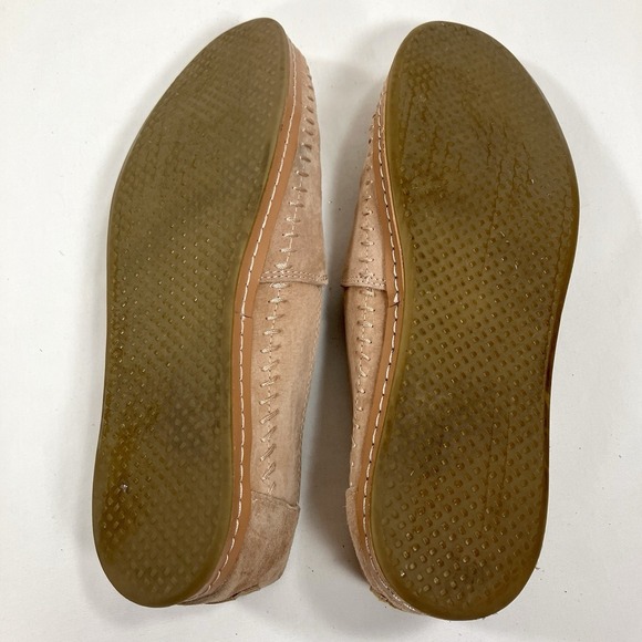 Toms Women's Blush Suede Espadrille Flats Moccasin Loafers, Size 9.5 W - Picture 6 of 9